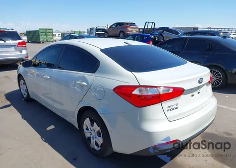 2015 Kia Forte Lx из США, поврежденный, VIN KNAFK4A64F5335396